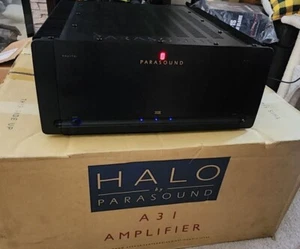 Parasound Halo A31, 250 x 3 power amp, Black, Original Double Box, Retail $4299 - Picture 1 of 1
