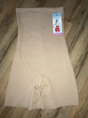 NUEVO CON ETIQUETAS Modelador Spanx Medio Muslo Cintura Súper Alta MUY DESNUDO Para Mujer GRANDE SS3415 Foto 1 de 4
