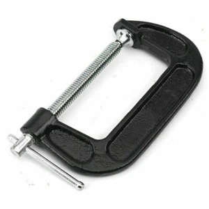 5" inch Heavy Duty Iron C Clamp Vise Metal Woodworks Carpenter Handyman G Clamp - Picture 1 of 2