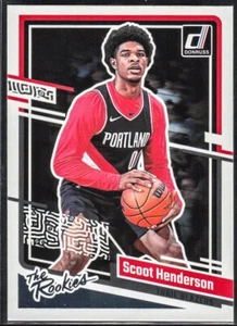 SCOOT HENDERSON 2023-24 Panini DONRUSS THE ROOKIES #2 [BASE]--PORTLAND - Picture 1 of 2