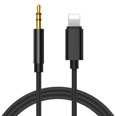 Aux Adapter Kabel 3,5mm Klinke Stecker für iPhone iPad 7 8 11 12 13 Pro Max - Bild 1 von 4