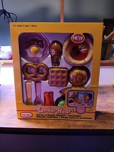 RARE 2002 Little Tikes Tender Heart Serve A Snack Playset 4227 SEALED NEW - Picture 1 of 15