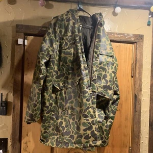 American Clearwater Vintage Camo Insulated Waterproof Jacket Parka PVC Quality - Picture 1 of 11
