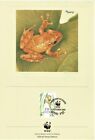 Fiji 1988 Tree Frog Set of 4 Official Proof Edition WWF FDCs