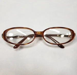 Ralph Lauren Glasses Frames Brown Tortoise Shell Oval 7WY RL636 120 Vintage - Picture 1 of 17