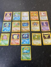 Pokémon Cards Full Base Set Complete 102/102 GREAT CONDITION (Rare)