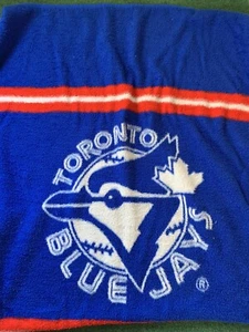 Vintage Toronto Blue Jays Biederlack Vliesdecke MLB Baseball 48X60 - Bild 1 von 5
