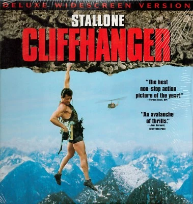 Cliffhanger Laserdisc  Widescreen Sylvester Stallone John Lithgow LD - Image 1 of 2