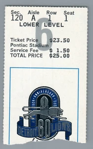 Barry Sanders 187yds 11-7-1993 Ticket Stub Tampa Bay Bucs v Detroit Lions - Picture 1 of 3