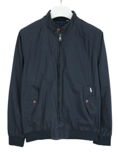 Ben Sherman Jacke Herren Groß Harrington Gepunktet Melange Reißverschluss Futter - Bild 1 von 13