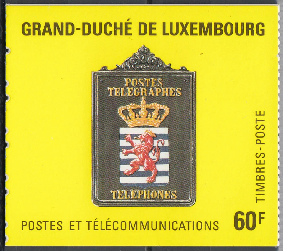 Люксембург буклет старые почтовые и телекоммуникационные объекты 1991 MNH-11 евро - Изображение 1 из 1