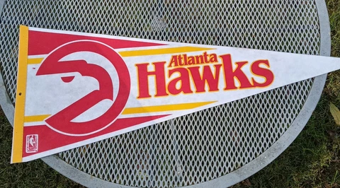 Atlanta Hawks Full Size Pennant Flag Banner Cover