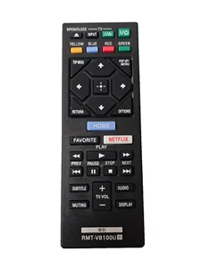 Replacement Sony RMT-VB100U BDP-S3500 Blu-ray Remote - Picture 1 of 4