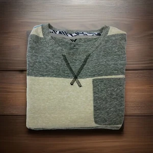 Shaun White Unisex Youth Kids L Large Gray Pocket Long Sleeve Striped T Shirt - Picture 1 of 10