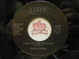 Travis Glenn – Just For The Children / Midnight Conscience, 45 RPM EX (28B) - Picture 1 of 2