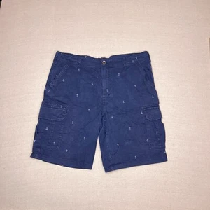 Pantaloncini cargo GH basso adulto 38 blu modello ancoraggio tasche larghe con patta vela - Foto 1 di 7