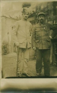 Carte photo ancienne soldat 19 ème guerre 14 / 18 - Foto 1 di 2