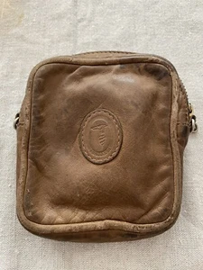 Trussardi - kleine Tasche aus Leder - Braun - Gebraucht - Bild 1 von 9