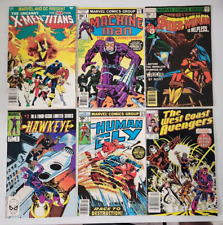 🔑🔥  LOT Bronze Marvel Various Machine Man 1 Human Fly What If 11 Books 529