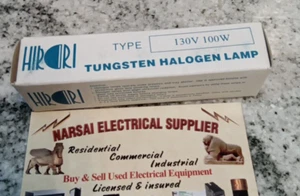 Hirdri Tungsten Halogen Lamp Type/ 130V /100W/ W78MM/R75(L8LOBBY - Picture 1 of 8