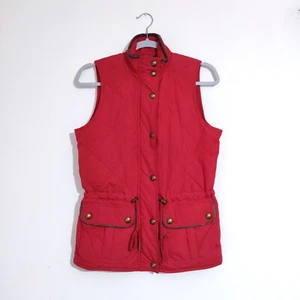 Ralph Lauren Damen Steppweste Rot Damen Größe XS Klassische Country Jacke - Bild 1 von 16