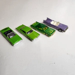 Hot Wheels Low Rider Lot  '64 Lincoln Continental '65 Bonneville "59 Cadillac - Picture 1 of 17