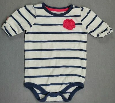 Body Cherokee a Rayas Azul y Blanco Ropa Bebé Niña 3 Meses Foto 1 de 2