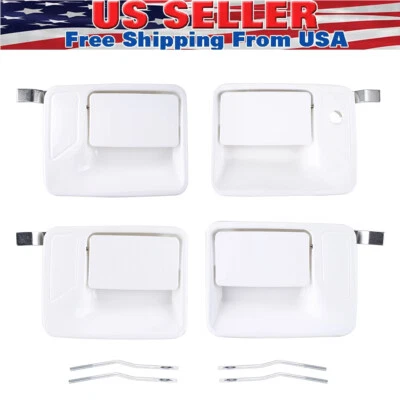 4PCS Front & Rear Outside Door Handle For Ford Super Duty F250 F350 1999-2016 Foto 1 de 4