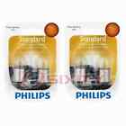 2 pc Philips Parking Light Bulbs for Peugeot 405 504 505 604 1973-1991 yg Peugeot 504