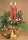 Happy New Year Christmas CANDLE Vintage Postcard CPSM #PBA810.G