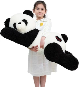 Giant Panda Bear Stuffed Animal Plush Toy Cute Large Panda Soft Hugging Pillow f - Picture 1 of 7