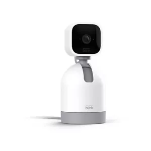 Blink Mini Pan-Tilt Camera | Rotating Indoor Plug-In Smart Security Cam | White - Picture 1 of 5