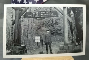Postcard Entrance To Muir Woods Named For Naturalist John Muir. Redwood Empire. - Bild 1 von 2