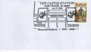MEMORIAL STADIUM,  FORT WAYNE, IN  2008  FDC15621 - Picture 1 of 1