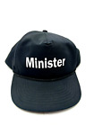 Minister Religious Hat Cap Snapback Black B327