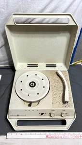 GE General Electric Transistor REPRODUCTOR DE DISCOS tocadiscos 16 33 45 78 funciona VIDEO - Imagen 1 de 12