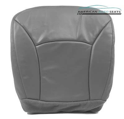 Funda de asiento de vinilo inferior del conductor gris 02-06 compatible con Ford E250 E350 Cargo Foto 1 de 4