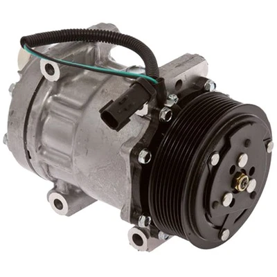 Compresor de aire acondicionado GPD 6511617 para camioneta Ram con embrague Dodge 2500 3500 94-2005 Foto 1 de 2