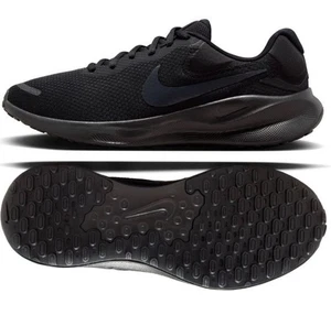 Nike Revolution 7 M FB2207 005 running shoes black Men’s Size 10 - Foto 1 di 5