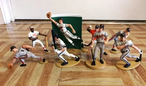 8 Starting Lineup Baltimore Orioles Cal Ripken Jr Mike Mussina SLU Figure MLB - Foto 1 di 8