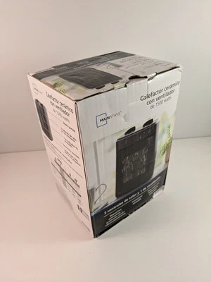 Mainstays WSH10C2ABB 1500W Ceramic Electric Heater - Black - Image 1 of 2