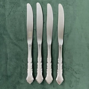 International Lyon Americana Tafelmesser Messer Set 4 Edelstahl Besteck - Bild 1 von 6