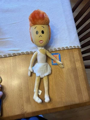 "Felpa Wilma ToyWorks de colección The Flintstones 17"" nueva con etiquetas" Foto 1 de 4