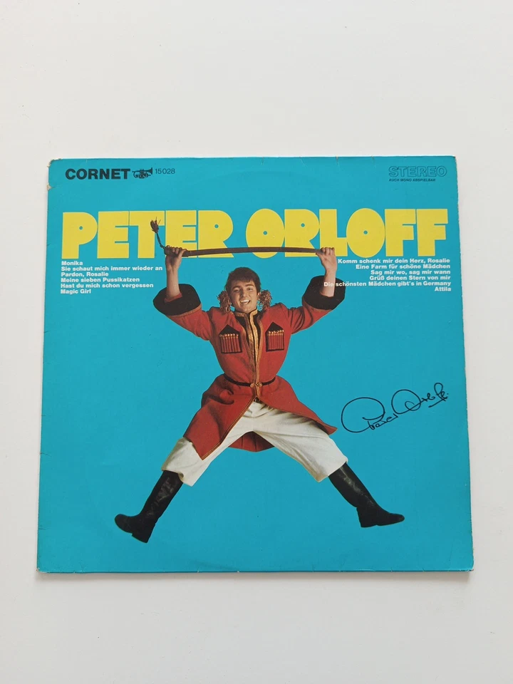 LP Peter Orloff  (Cornet 15 028) D (incl. Monika) VG+++ Top Zustand 12" Album  - Bild 1 von 1