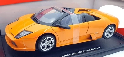 Motor Max 1/18 Scale Diecast 73169 - Lamborghini Murcielago Roadster Orange - Image 1 of 4
