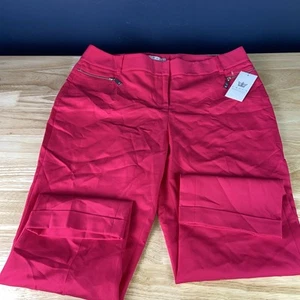 Chaus New York Dress or Casual Capri Pants Size 12 Women's Hot Pink - Picture 1 of 8