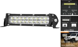 7 Zoll Slim LED Light Bar für LKW Traktor, kleine LED Pods Off Road Fahren - Bild 1 von 8