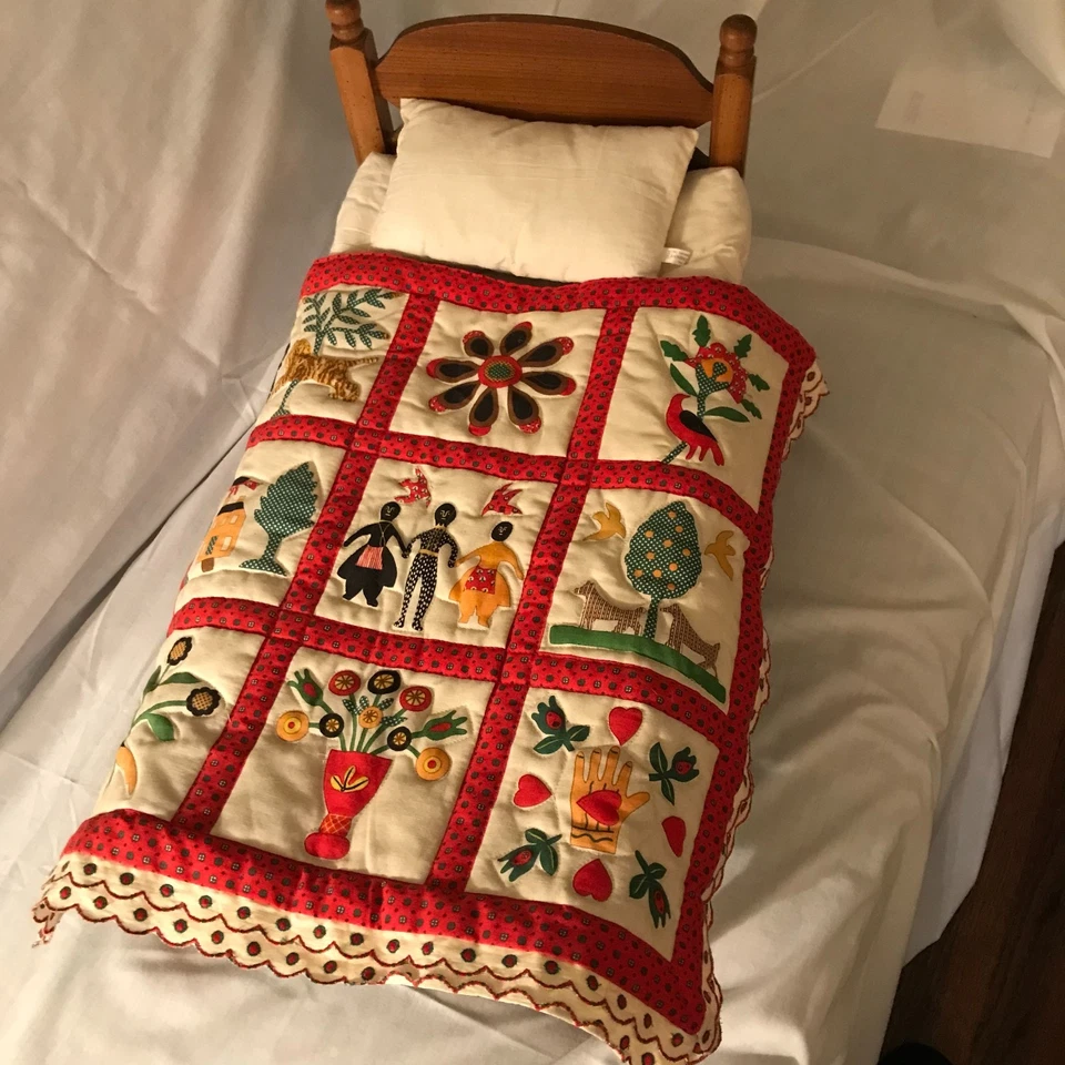 American Girl Addy's Bed Mattress Pillow Quilt - Image 1 of 4