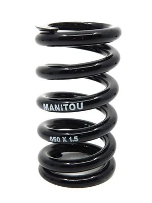 Mola bobina de choque vintage para mountain bike MANITOU 650 lb - Imagem 1 de 4