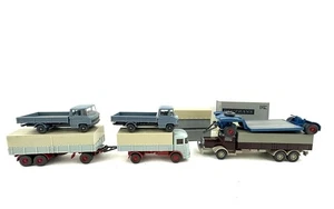 Wiking H0 LKW Konvolut mit Containern und Planen - Bild 1 von 6